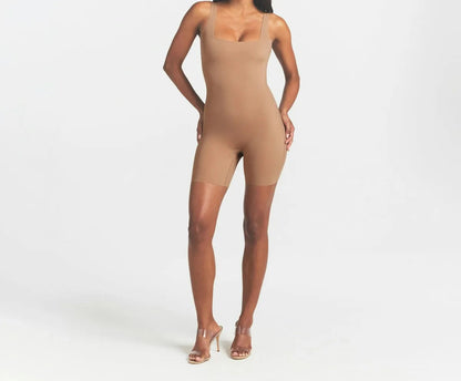 Skims Cool Shapewear Mid Thigh Bodysuit
