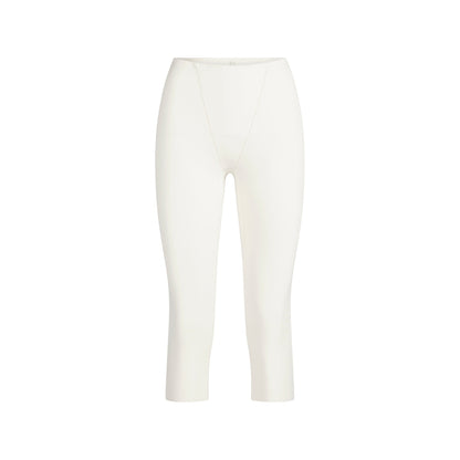 Skims Cotton Shapewear Capri Marble