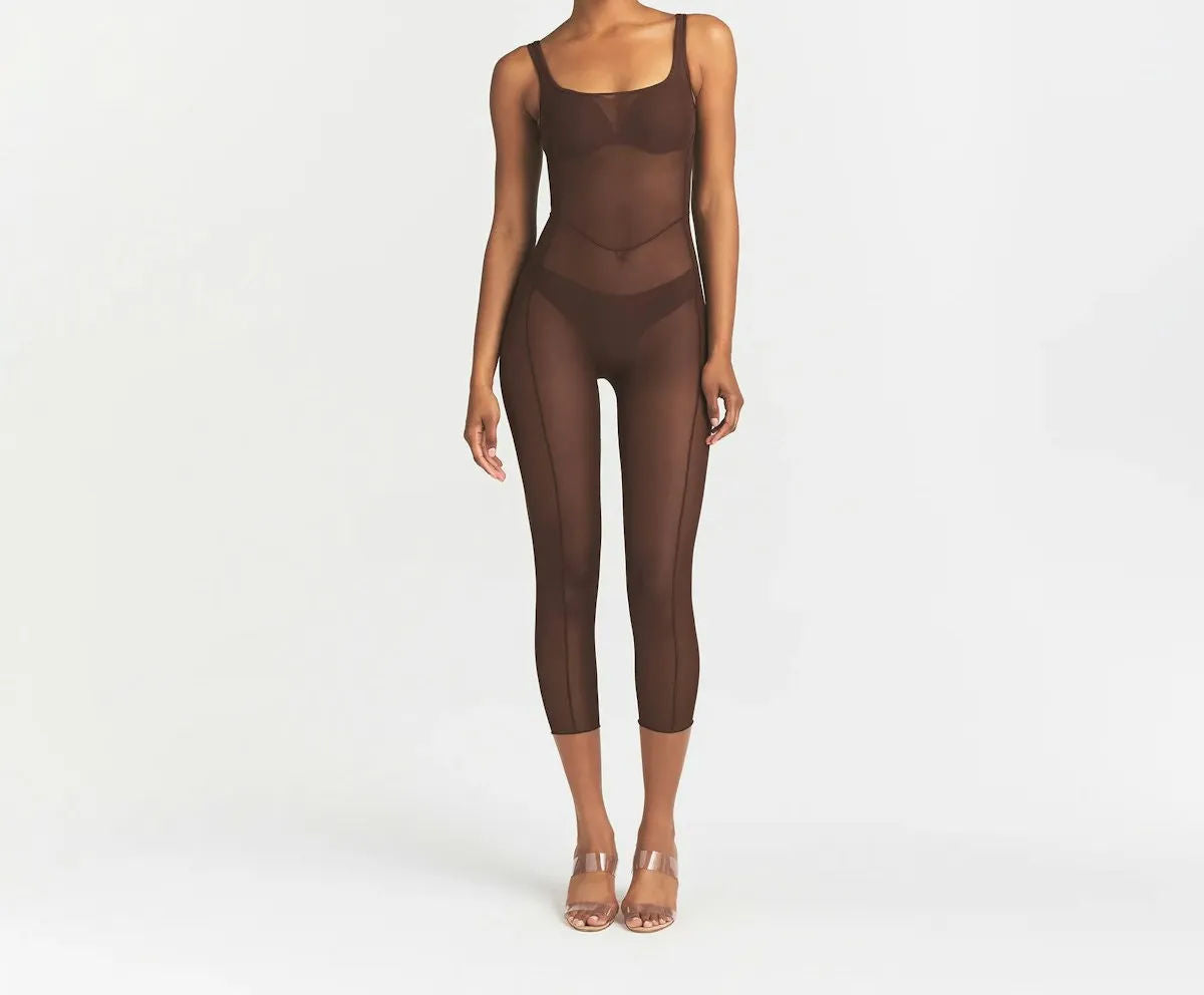 Skims Power Mesh Shapewear Catsuit
