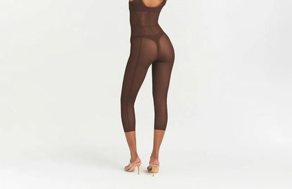Skims Power Mesh Shapewear Catsuit