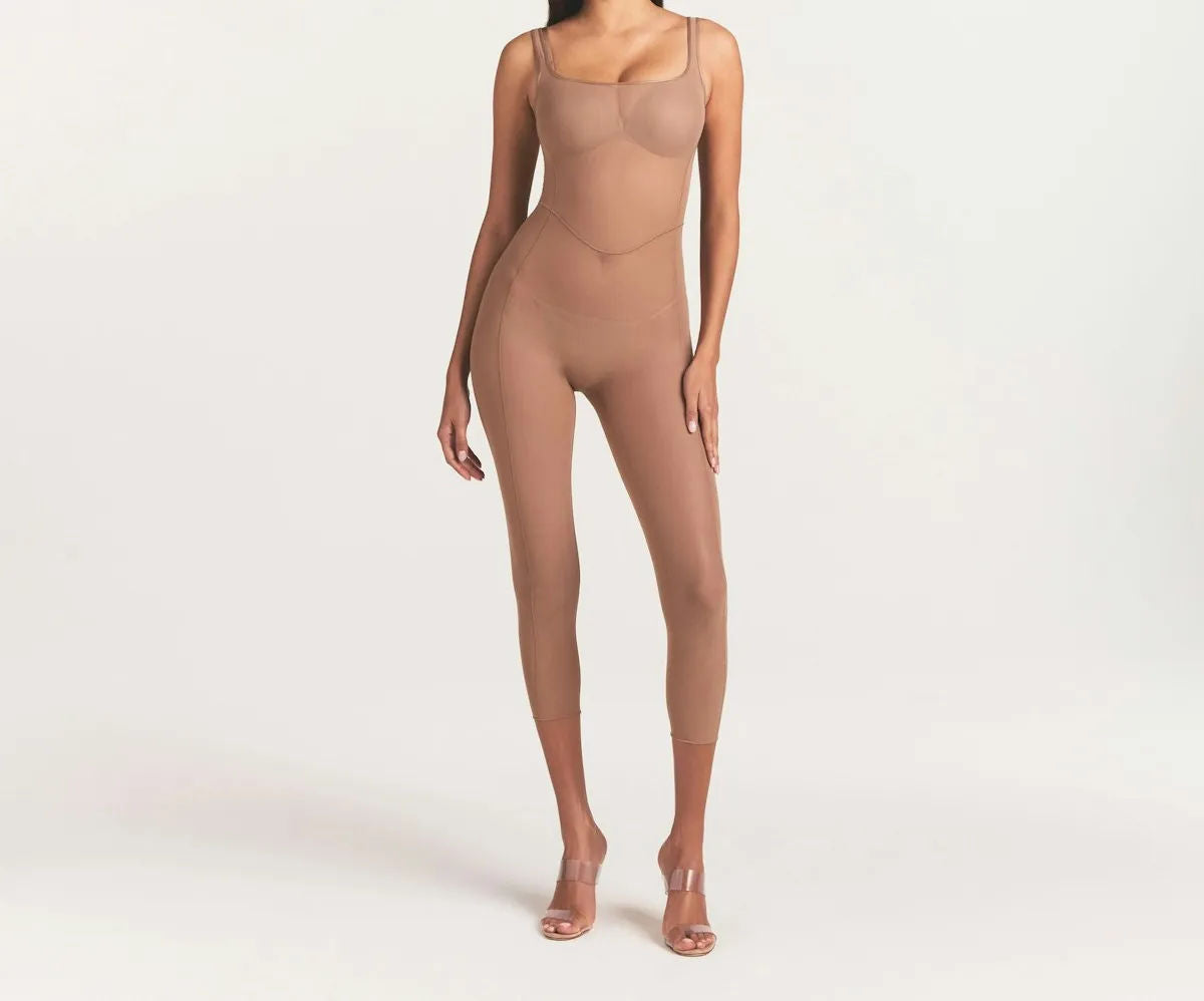 Skims Power Mesh Shapewear Catsuit
