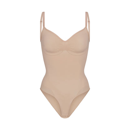 Skims Seamless Sculpt Brief Bodysuit Mica