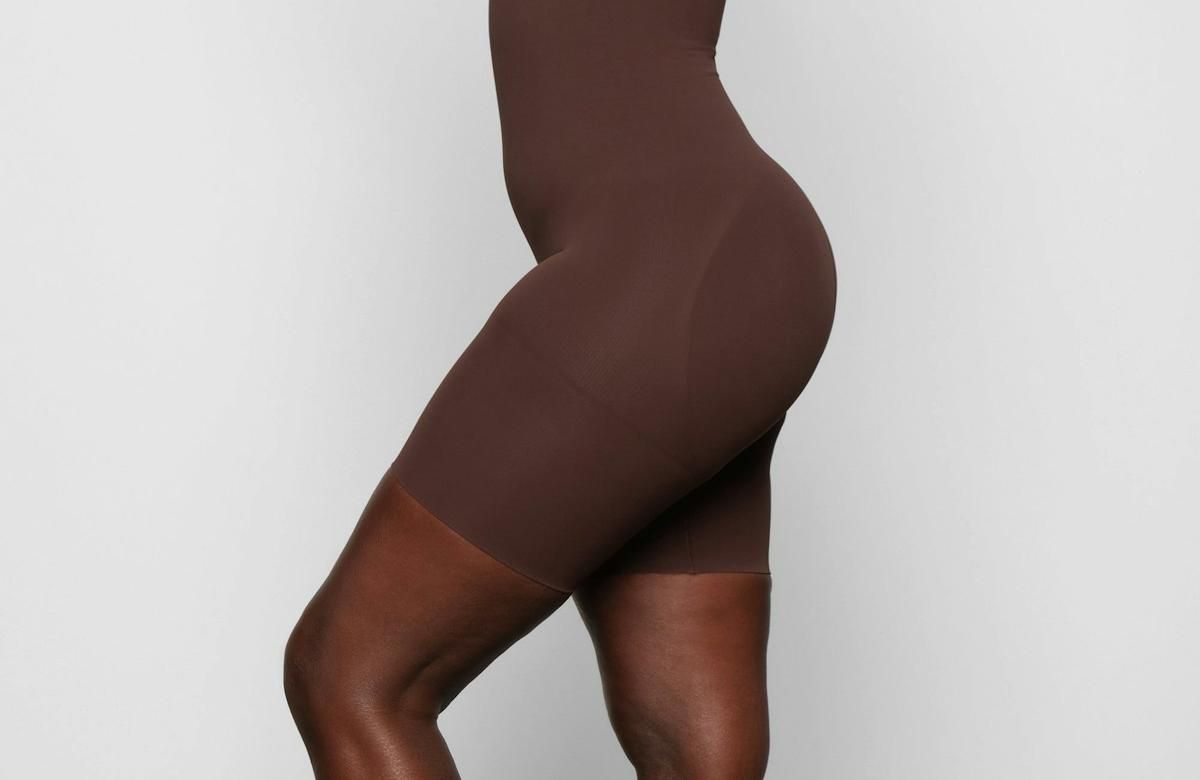 Skims Seamless Sculpt Butt Lifting Open Bust Bodysuit