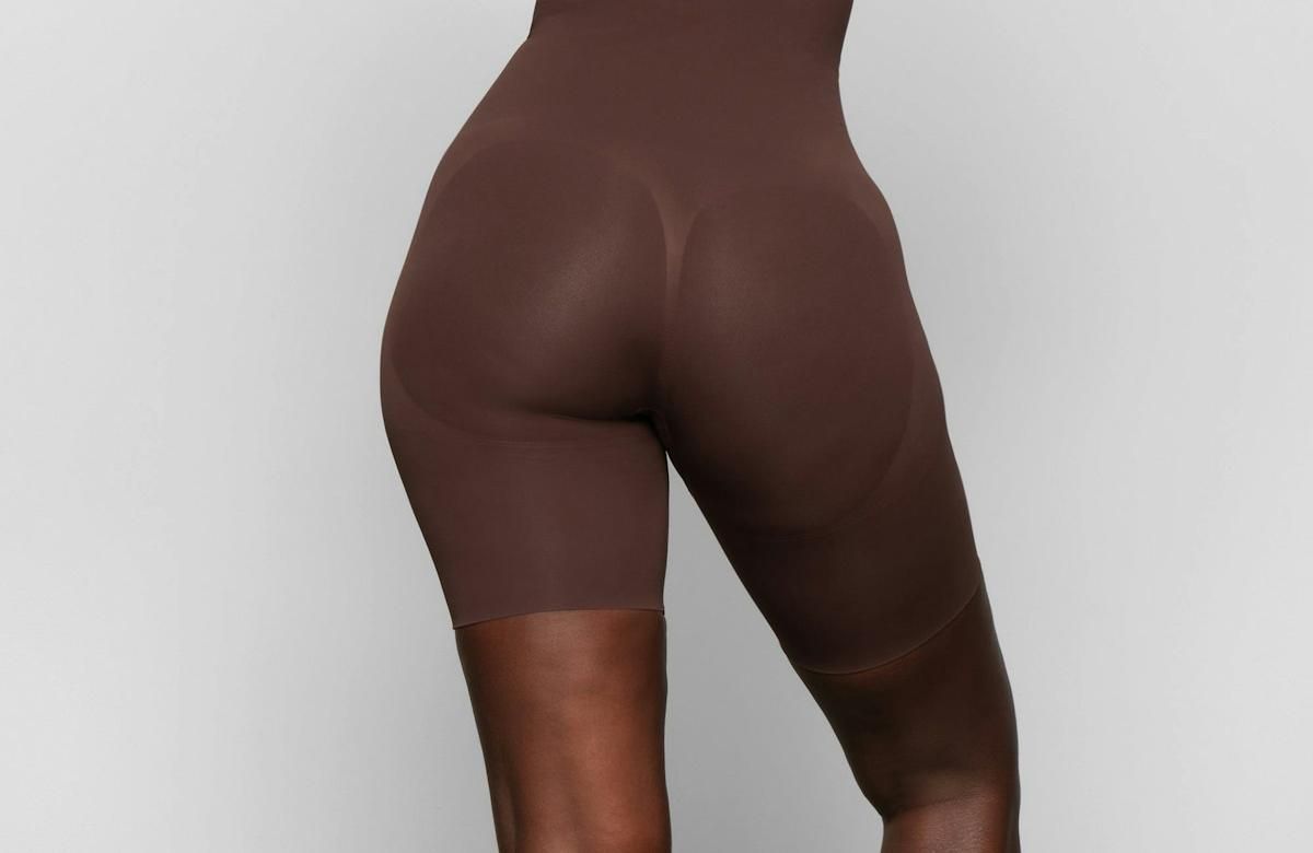Skims Seamless Sculpt Butt Lifting Open Bust Bodysuit