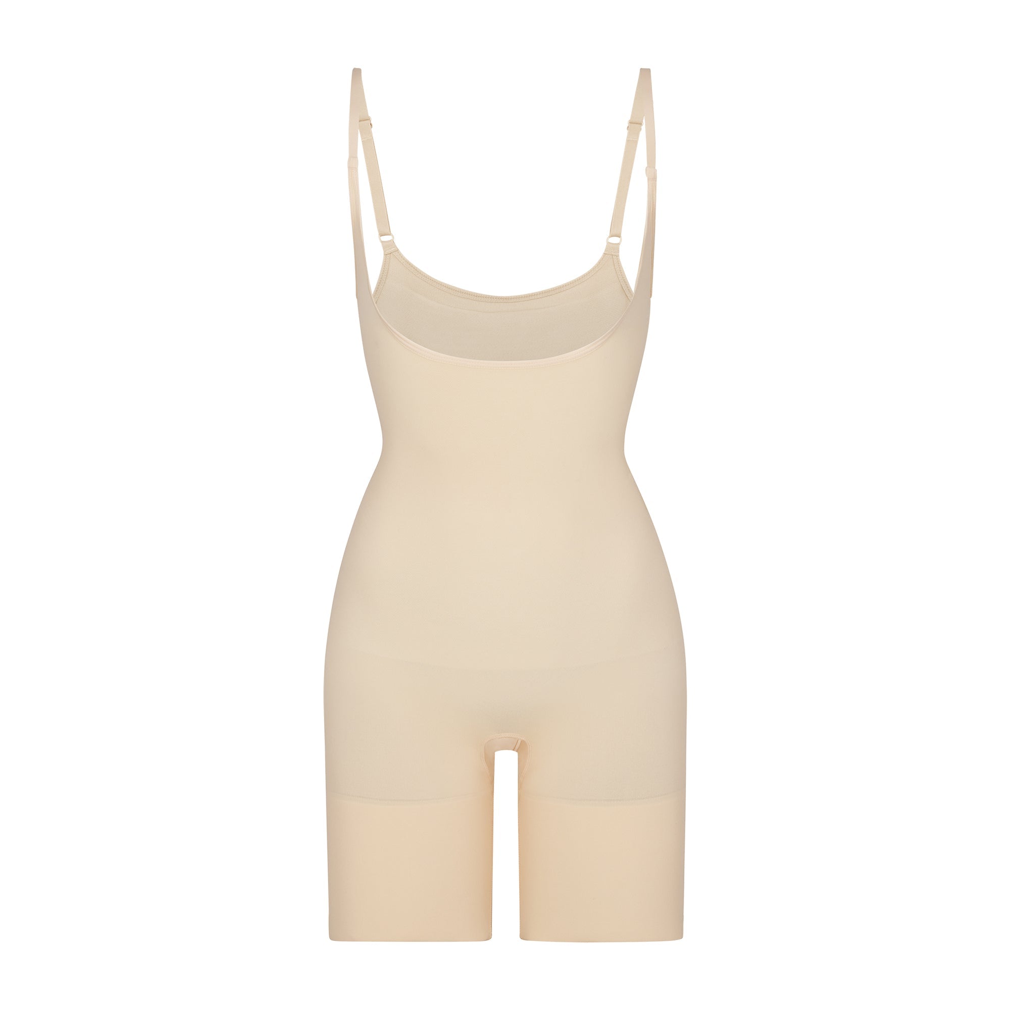 Skims Seamless Sculpt Butt Lifting Open Bust Bodysuit Sand