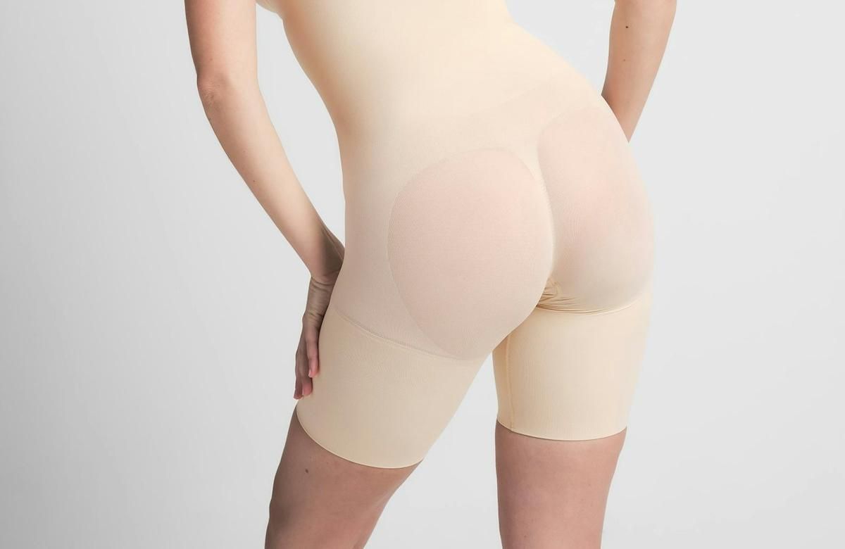 Skims Seamless Sculpt Butt Lifting Open Bust Bodysuit