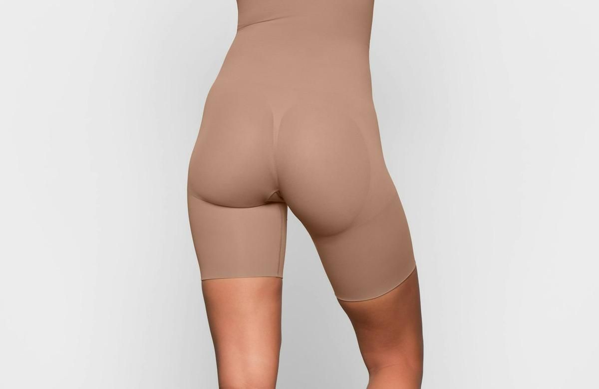 Skims Seamless Sculpt Butt Lifting Open Bust Bodysuit
