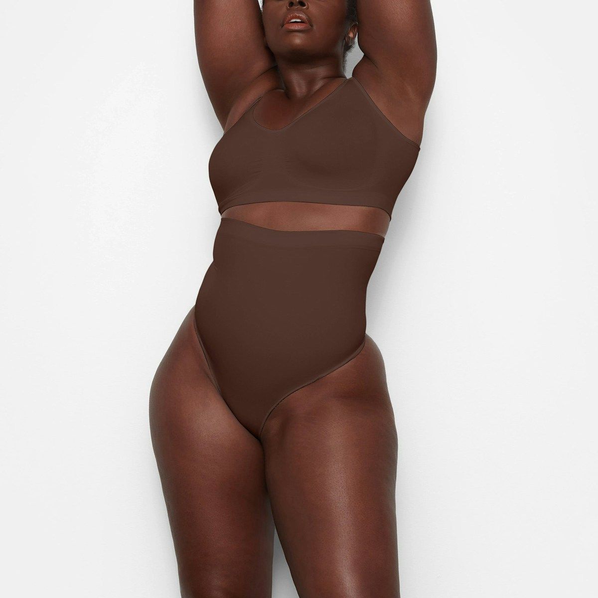 Skims Seamless Sculpt High-Waisted Thong
