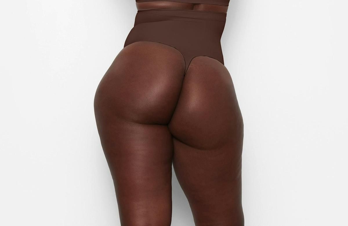 Skims Seamless Sculpt High-Waisted Thong