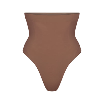 Skims Seamless Sculpt High-Waisted Thong Jasper