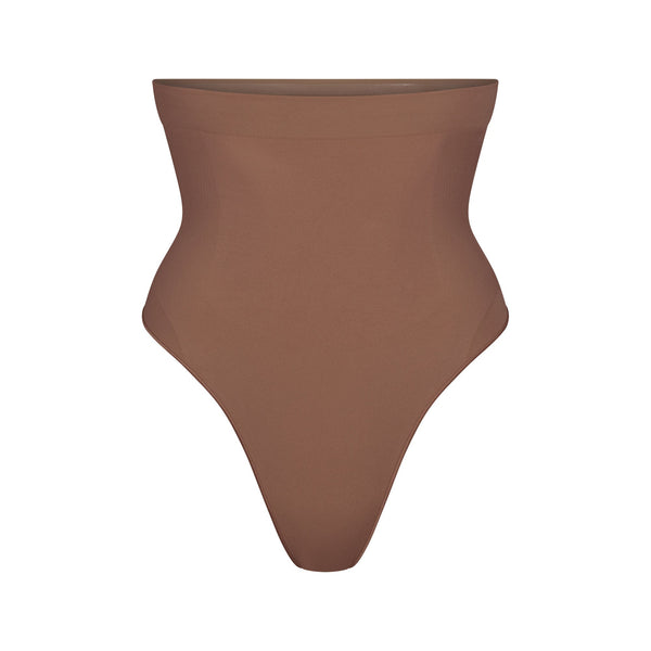 Skims Seamless Sculpt High-Waisted Thong Jasper