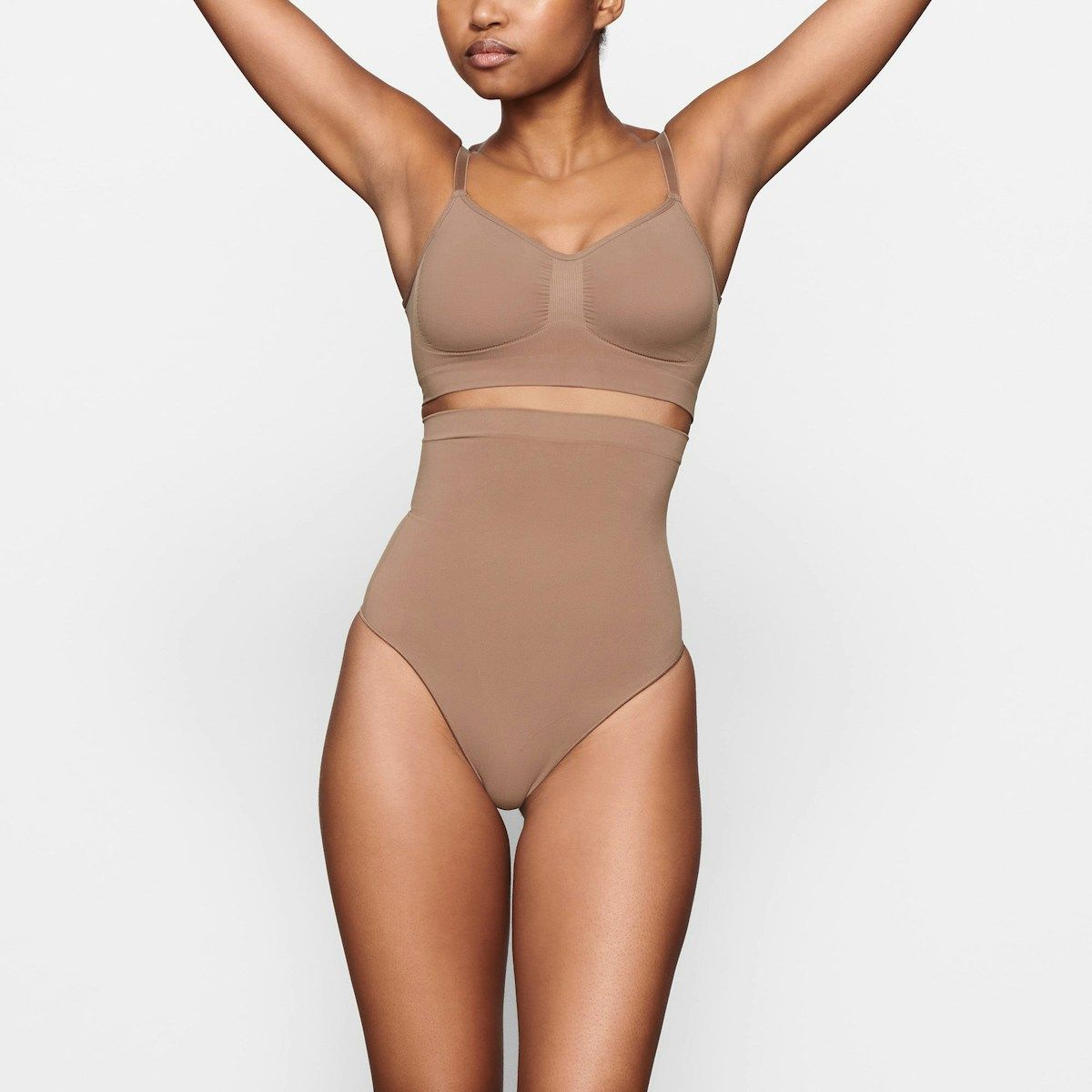 Skims Seamless Sculpt High-Waisted Thong