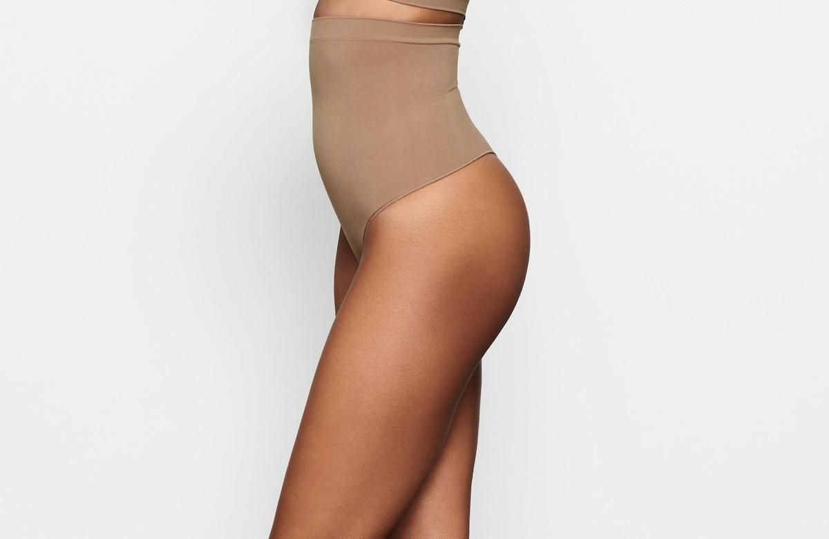Skims Seamless Sculpt High-Waisted Thong