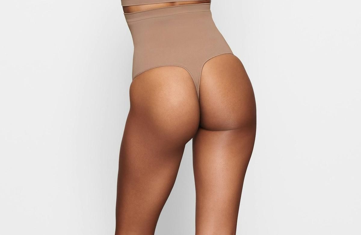 Skims Seamless Sculpt High-Waisted Thong
