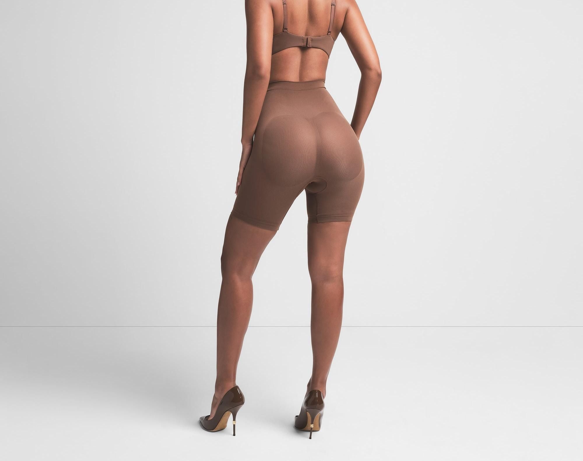 Skims Seamless Sculpt Mid Thigh Short Jasper