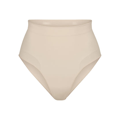 Skims Seamless Sculpt Mid Waist Brief Sand