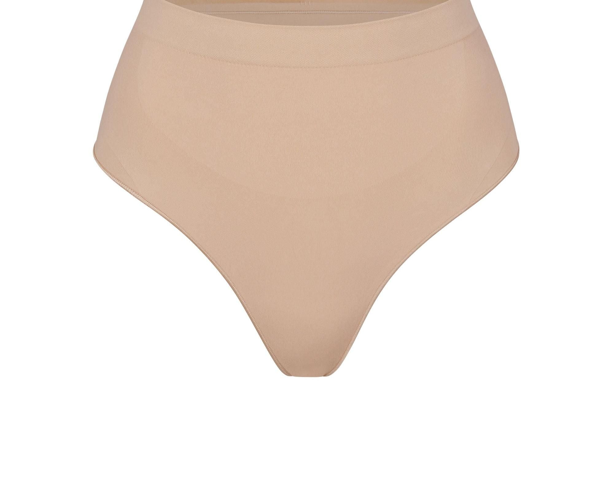 Skims Seamless Sculpt Mid Waist Thong Mica