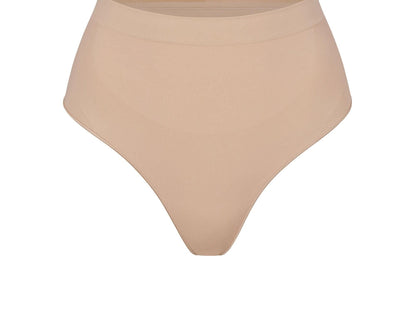 Skims Seamless Sculpt Mid Waist Thong Mica