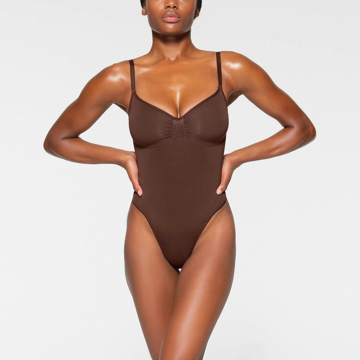 Skims Seamless Sculpt Thong Bodysuit