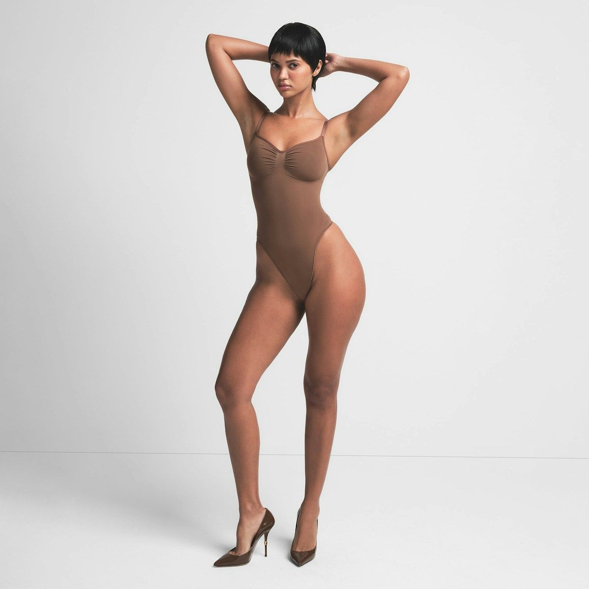 Skims Seamless Sculpt Thong Bodysuit