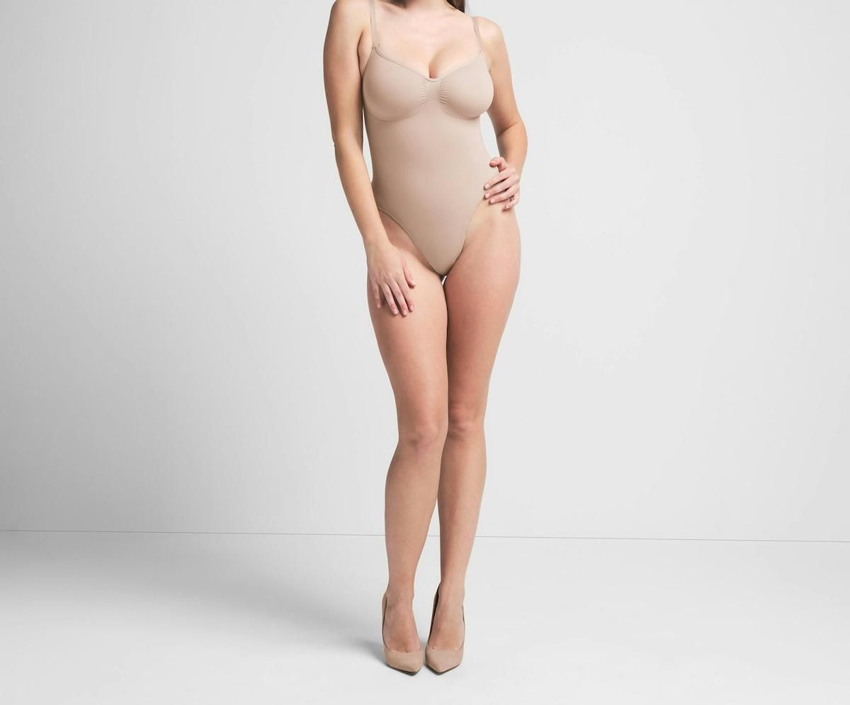 Skims Seamless Sculpt Thong Bodysuit