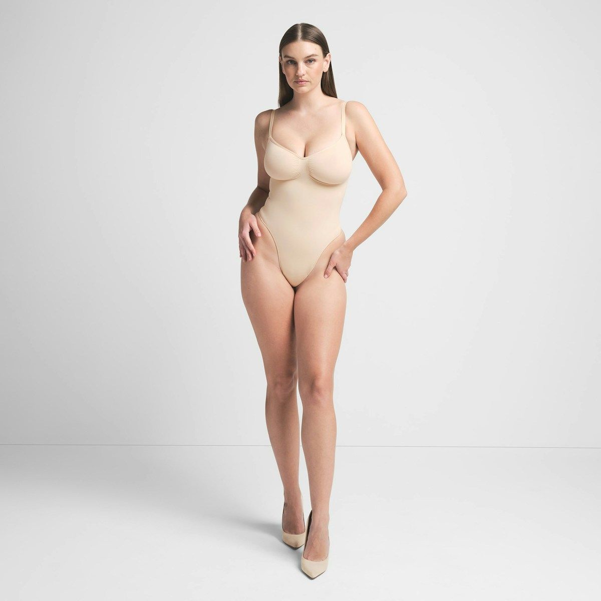 Skims Seamless Sculpt Thong Bodysuit