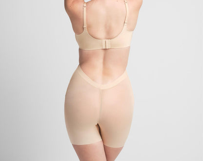 Skims Sheer Sculpt Low Back Short Sand