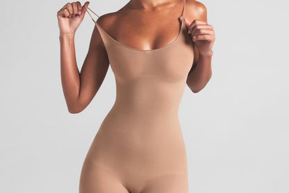 Skims Sheer Seamless Catsuit Sienna