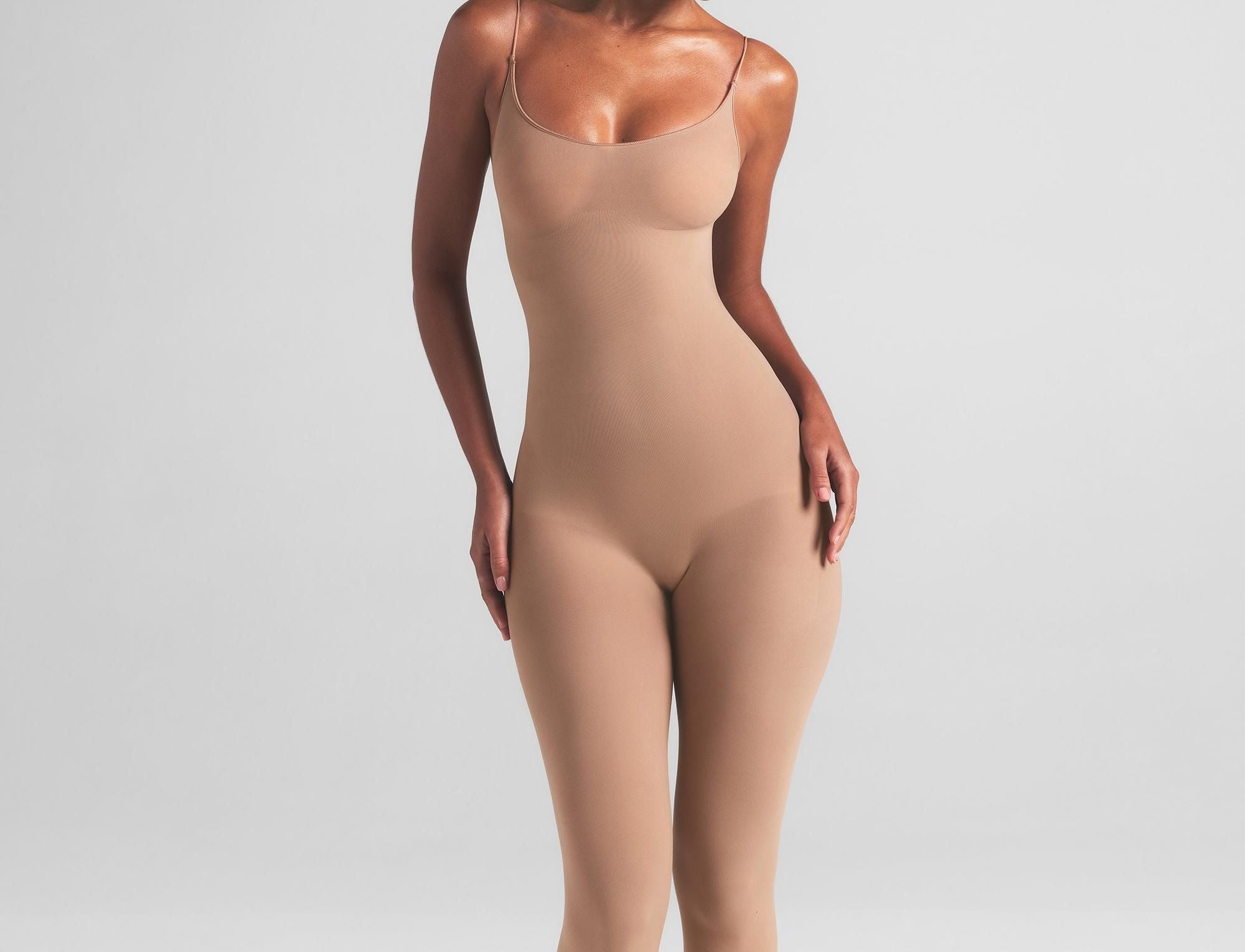 Skims Sheer Seamless Catsuit Sienna
