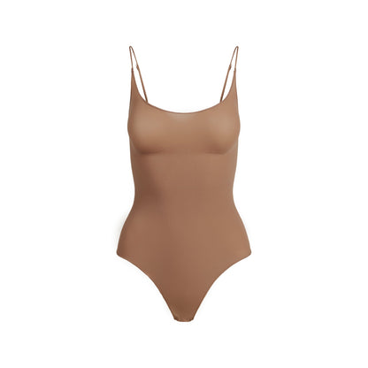 Skims Sheer Seamless Thong Bodysuit Jasper