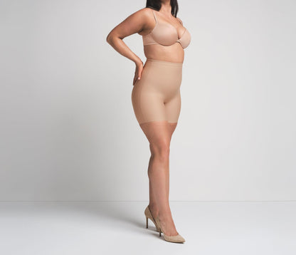 Skims Skims Body Core Sculpt Mid Rise Short Clay