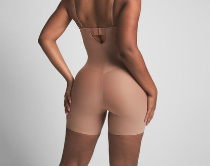 Skims Skims Body Core Sculpt Underwire Mid Thigh Bodysuit Sienna
