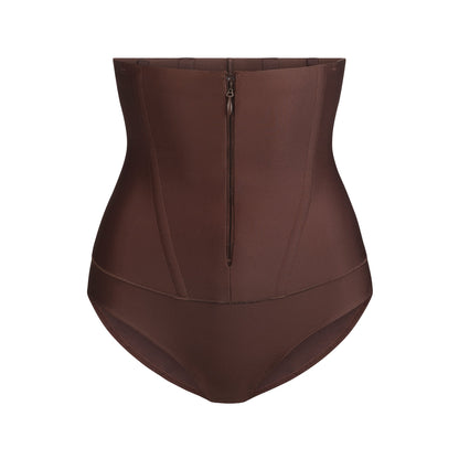 Skims Skims Body Core Sculpt Waist Cincher Butt Lifting Brief Cocoa