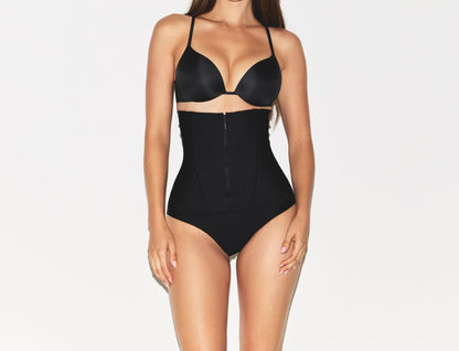 Skims Skims Body Core Sculpt Waist Cincher Butt Lifting Brief Onyx