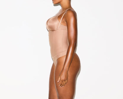 Skims Skims Body Core Sculpt Waist Cincher Thong Sienna
