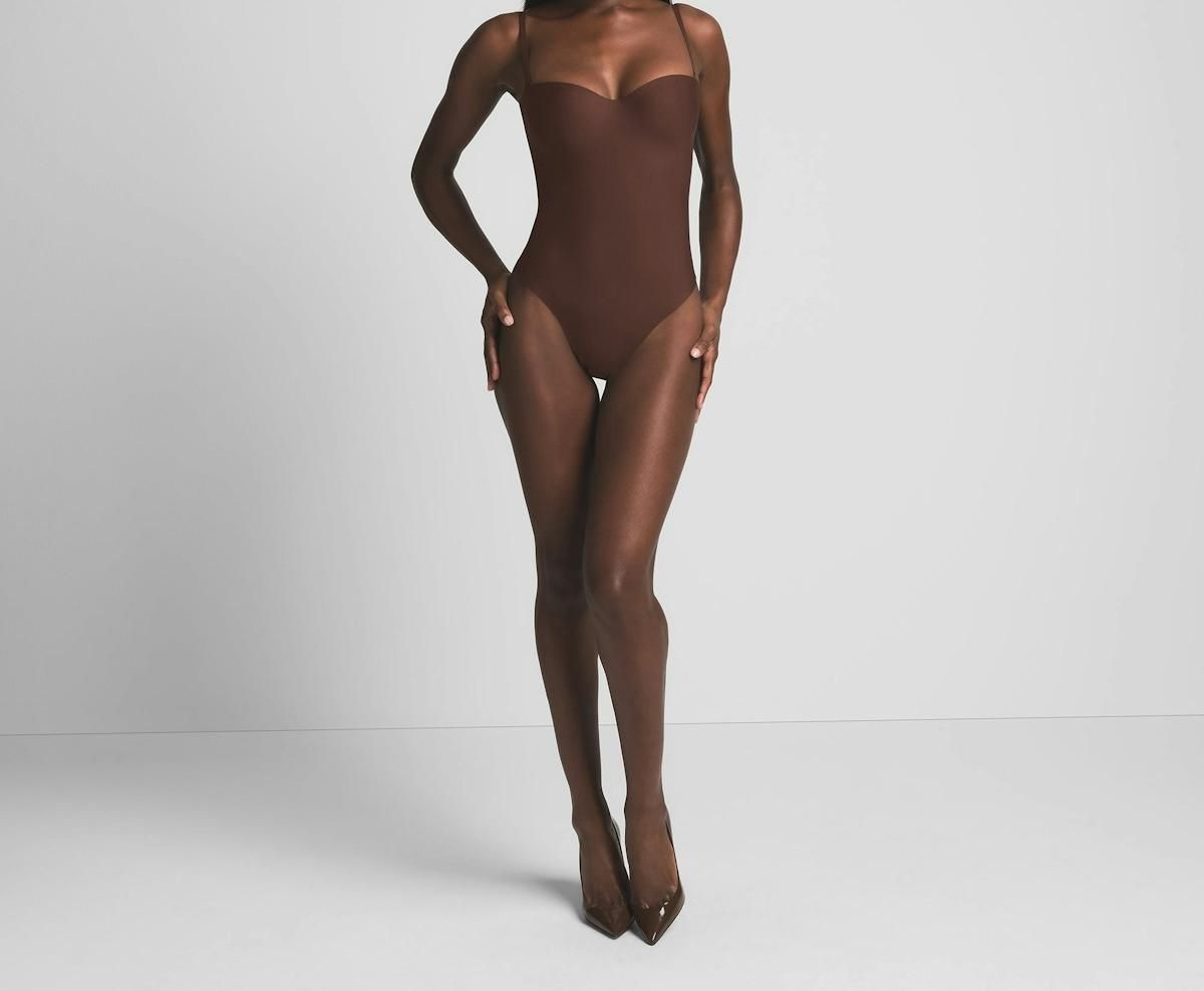 Skims Body Underwire Thong Bodysuit