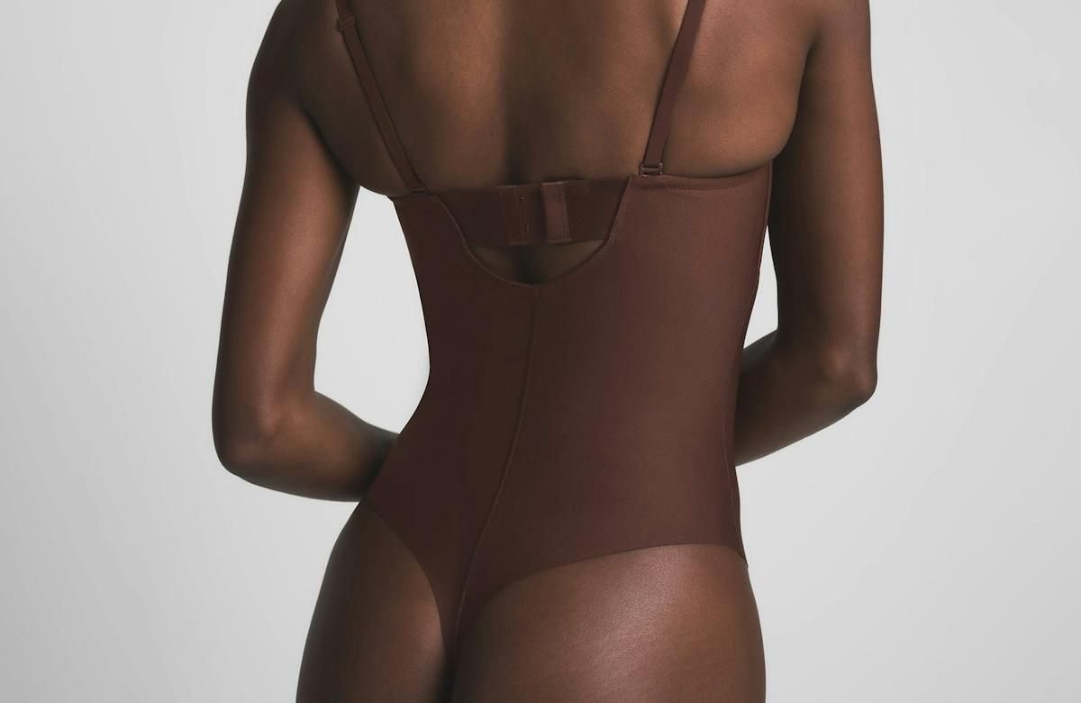 Skims Body Underwire Thong Bodysuit
