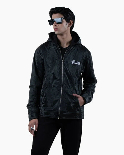 SLEEK BLACK COBRA JACKET