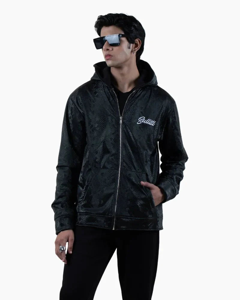 SLEEK BLACK COBRA JACKET