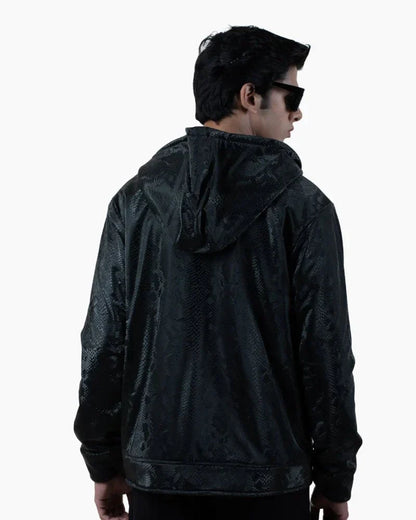 SLEEK BLACK COBRA JACKET
