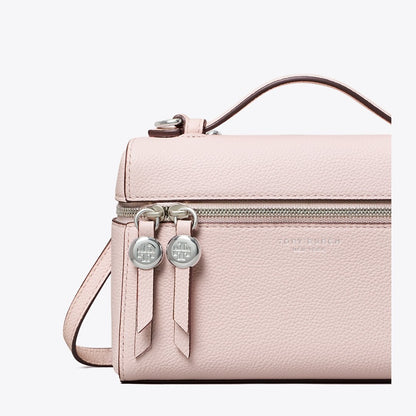 Tory Burch Slim Romy Top Handle Bag Rose Mist