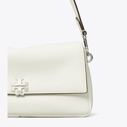 Tory Burch Small Charlie Shoulder Bag Bianco