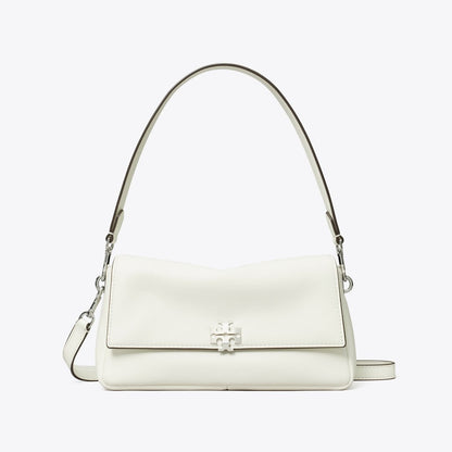 Tory Burch Small Charlie Shoulder Bag Bianco