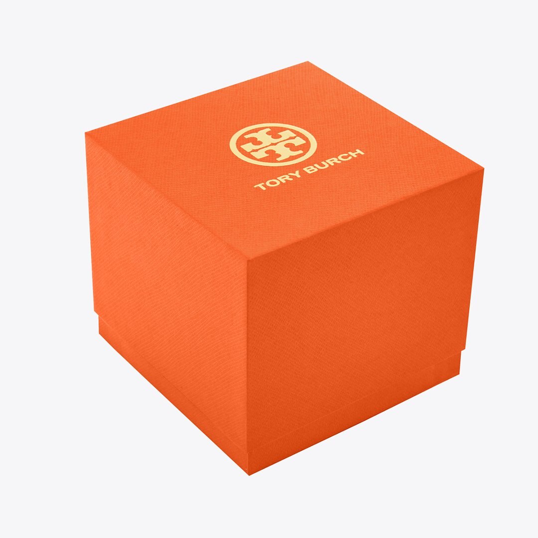 Tory Burch Small Eleanor Double Wrap Watch IVORY/GOLD