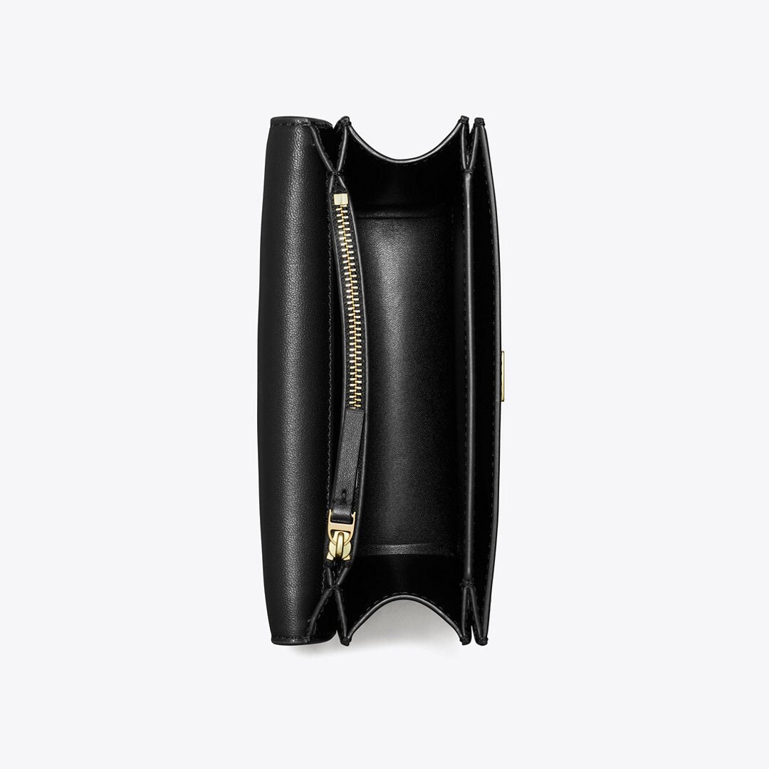 Tory Burch Small Eleanor Pav Shoulder Bag Black