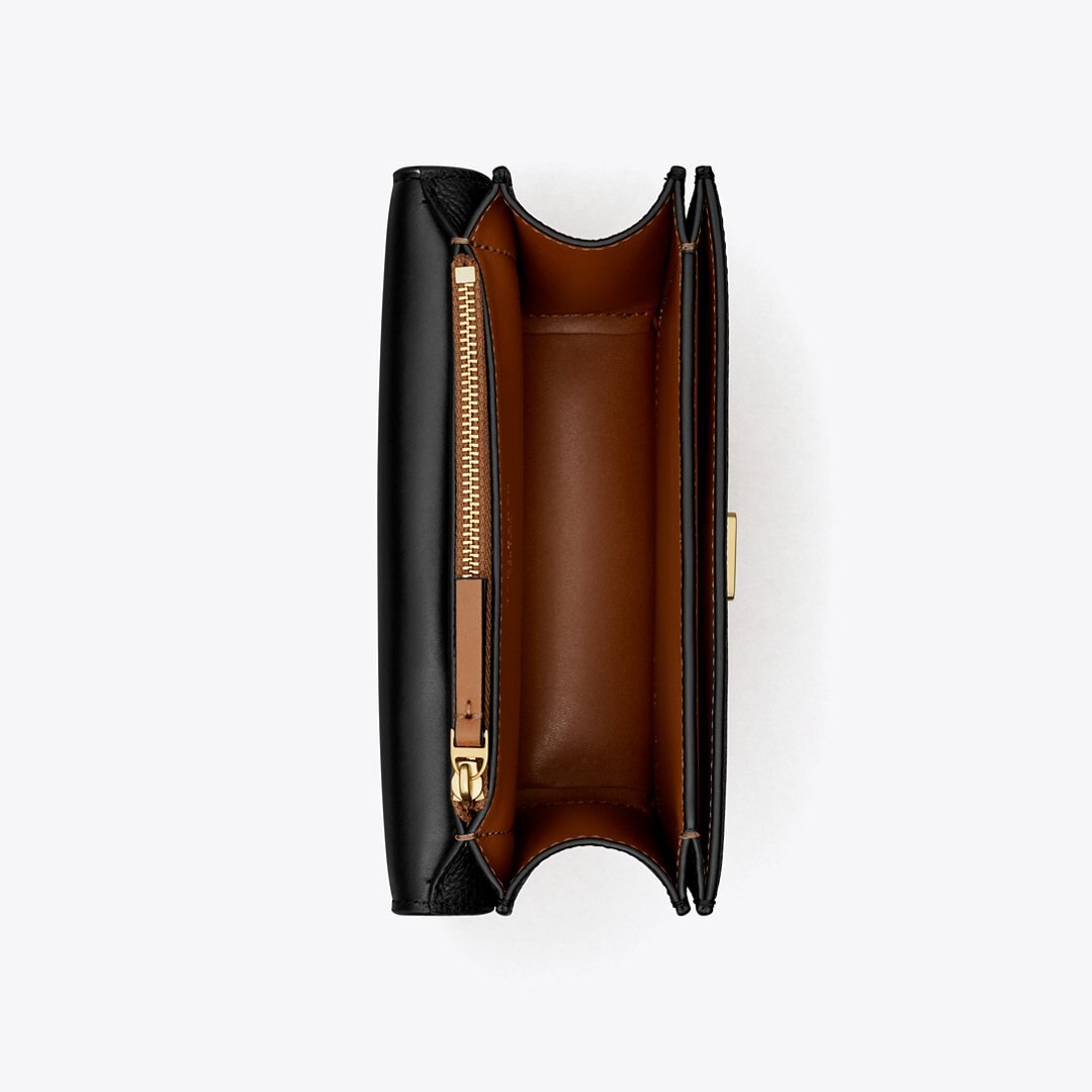 Tory Burch Small Eleanor Pebbled Bag Black