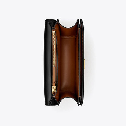 Tory Burch Small Eleanor Pebbled Bag Black