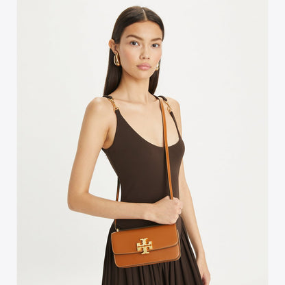 Tory Burch Small Eleanor Rectangular Bag Whiskey