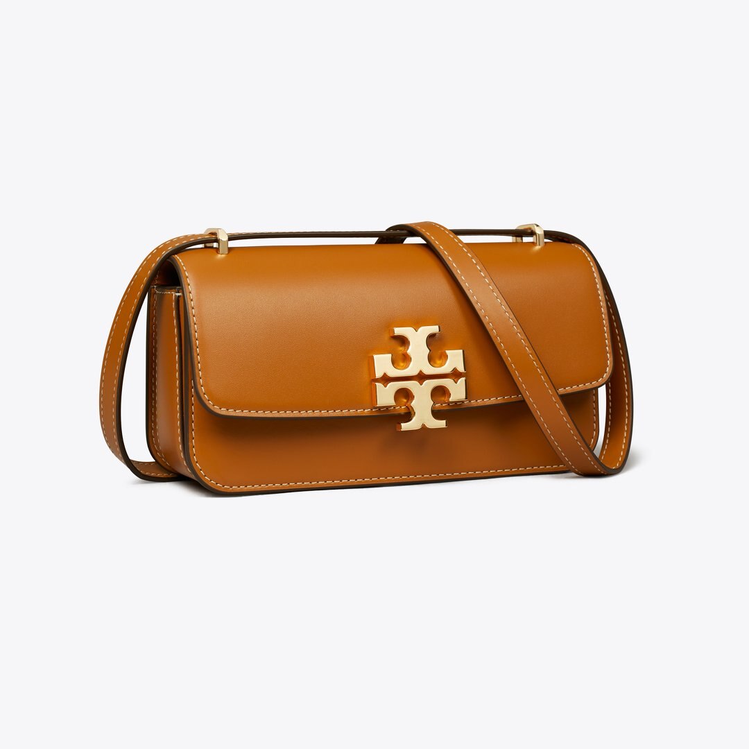 Tory Burch Small Eleanor Rectangular Bag Whiskey