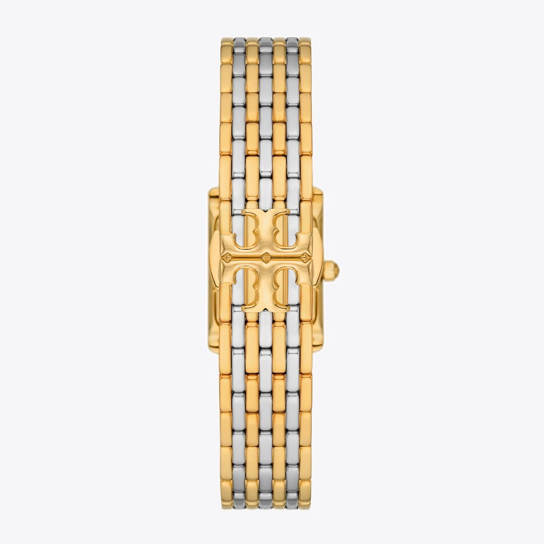 Tory Burch Small Eleanor Watch IVORY / TWO-TONE
